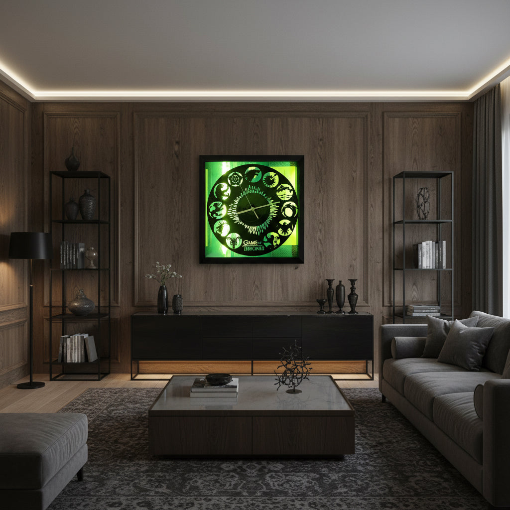 Horloge Vinyle