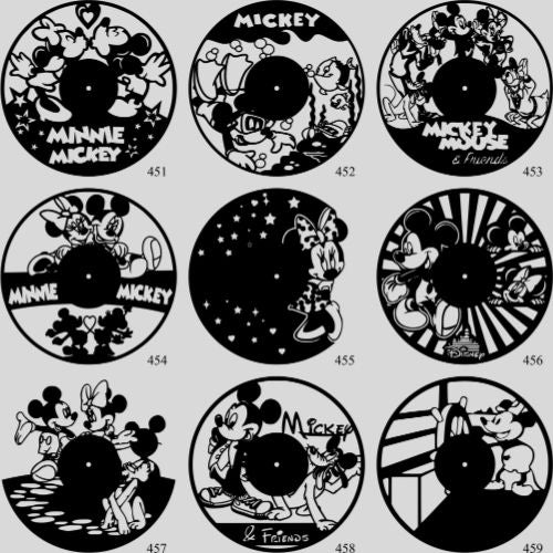 Horloge Vinyle