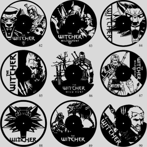 Horloge Vinyle