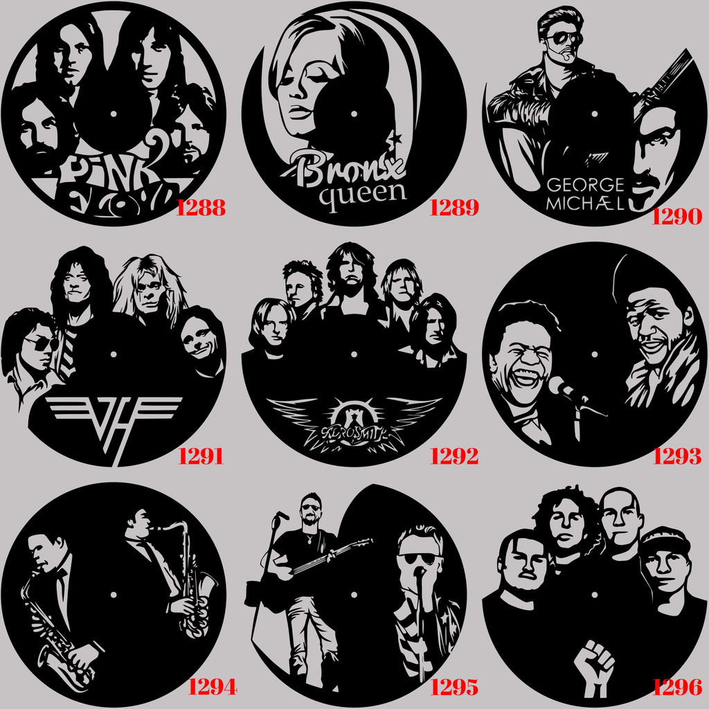Horloge Vinyle