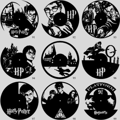Horloge Vinyle