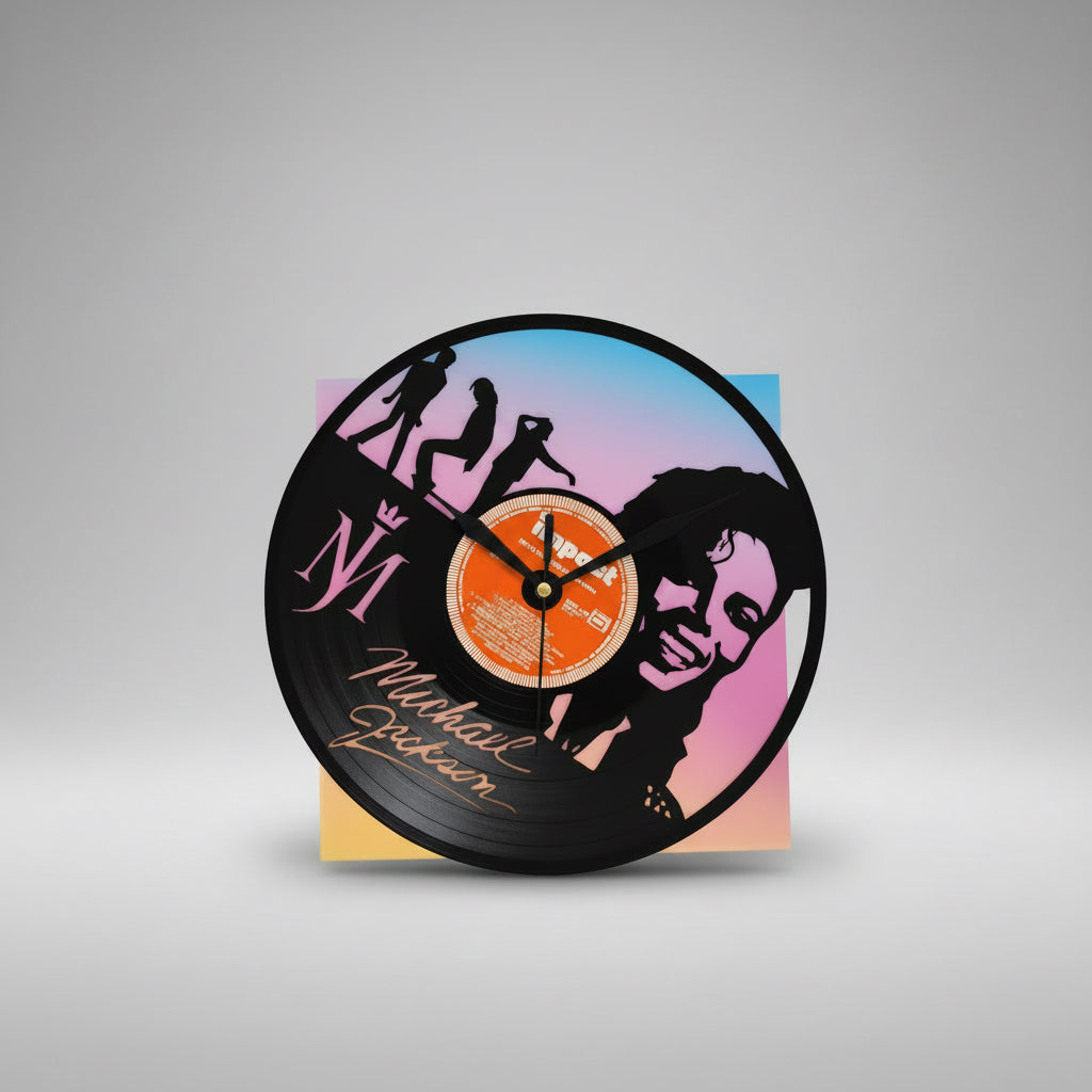 Horloge Vinyle