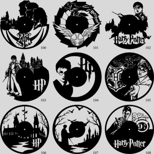 Horloge Vinyle