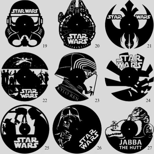 Horloge Vinyle