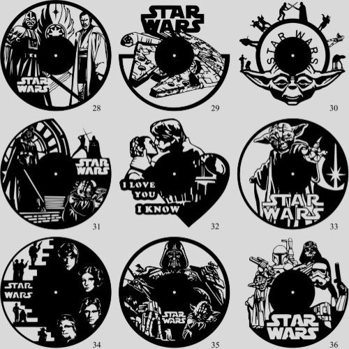Horloge Vinyle