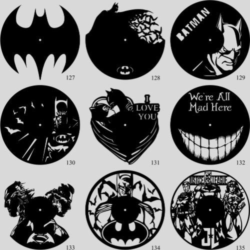 Horloge Vinyle