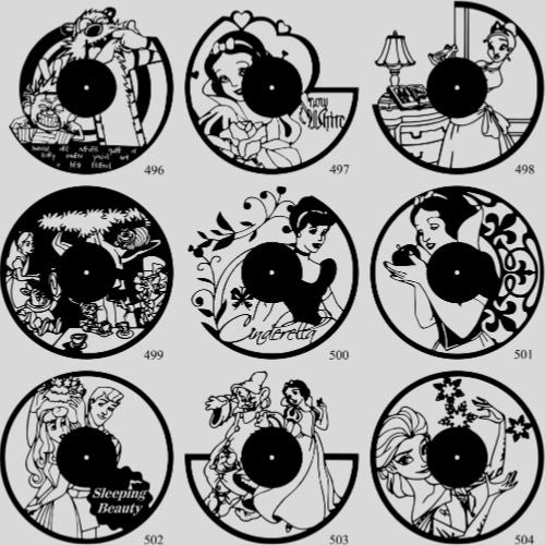 Horloge Vinyle