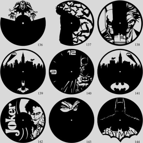 Horloge Vinyle