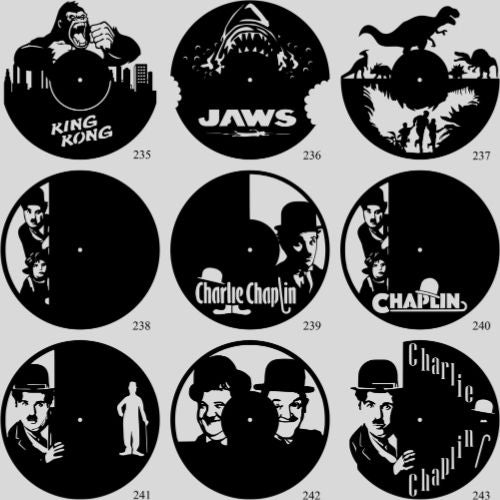 Horloge Vinyle