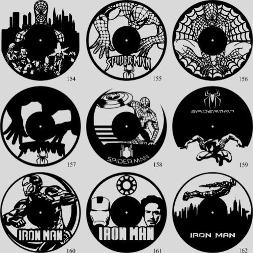 Horloge Vinyle