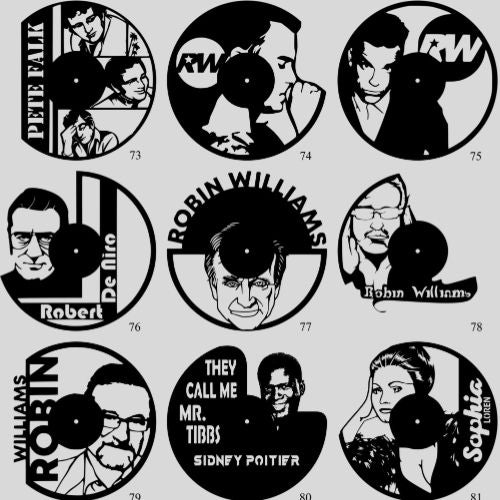 Horloge Vinyle